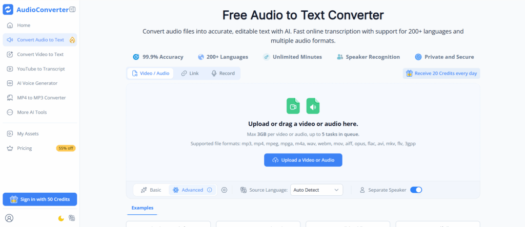 Riverside vs Audio Converter AI