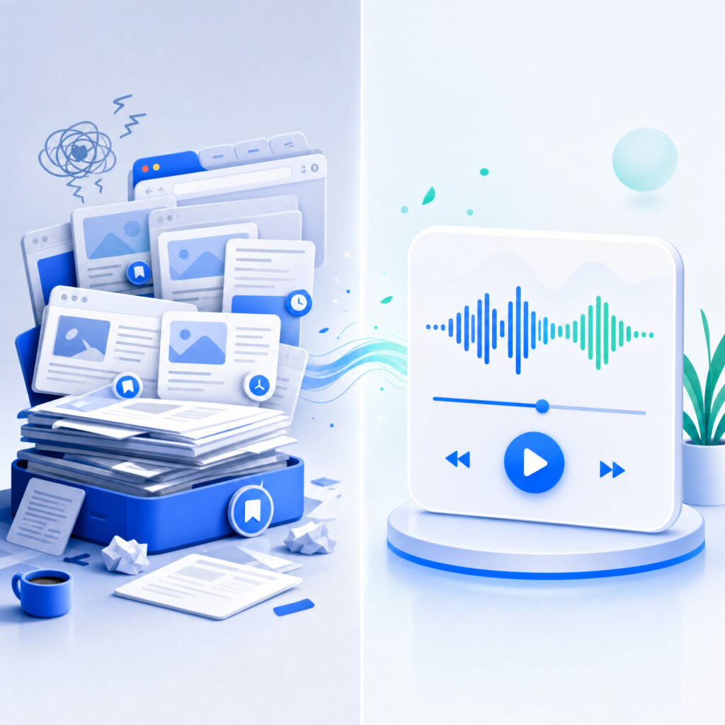 let articles to audio