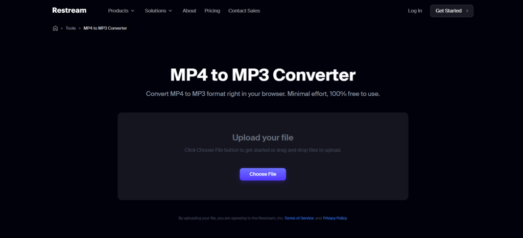 Restream MP4 to MP3 Converter — Best for Livestream Content Reuse