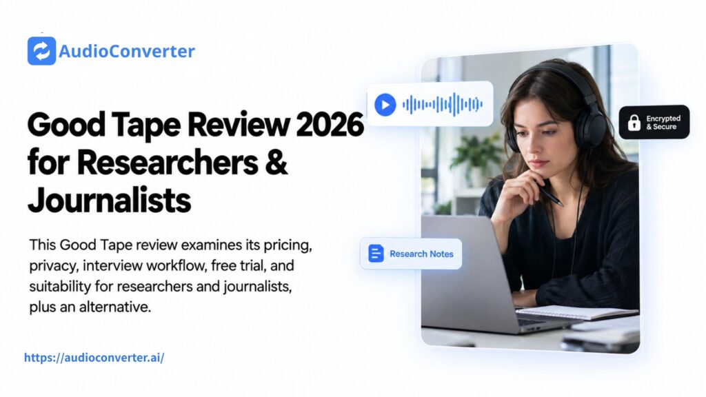 Good Tape Review 2026 for Researchers & Journalists