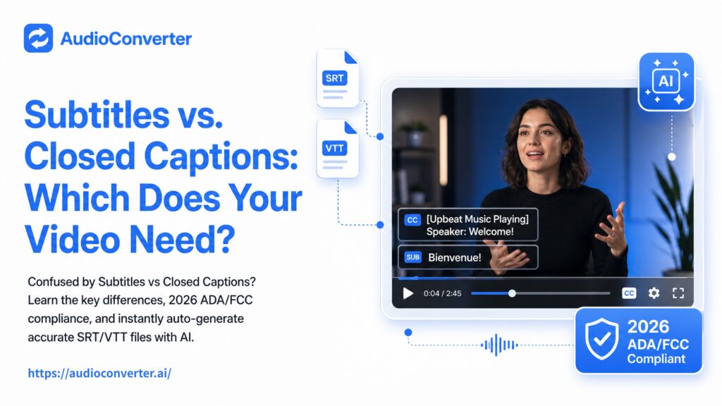 Subtitles vs. Closed Captions: Which Does Your Video Need?