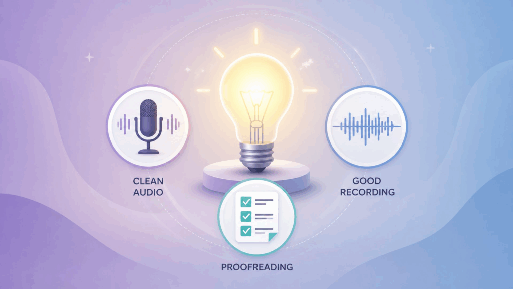 Pro Tips for Better Transcription Results with Audio Converter AI