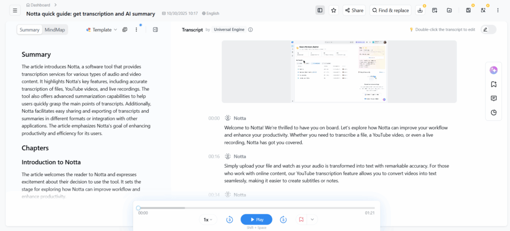 Notta — Enterprise-Ready Real-Time Transcription Suite