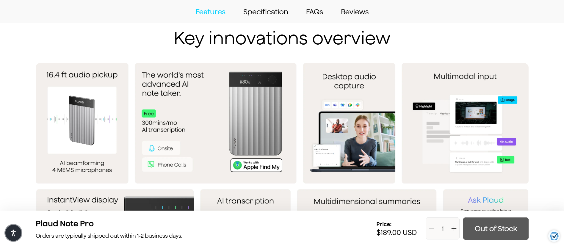 Plaud: Best for Phone Calls and In-Person Conversations
