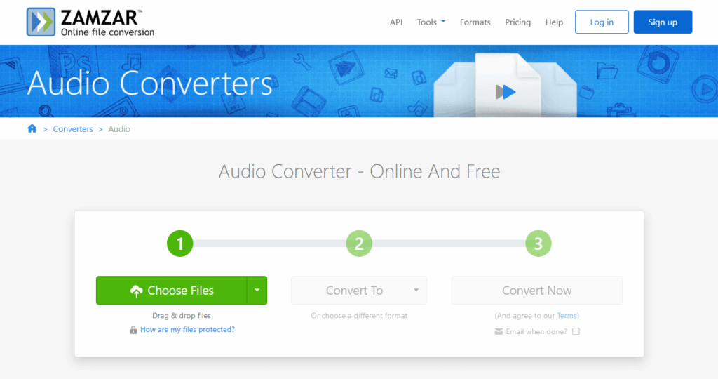 Zamzar - Best for a Familiar All-Purpose Converter