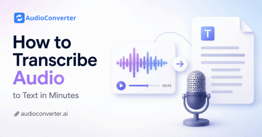 How to Transcribe Audio: Best Step-by-Step Guide in 2026