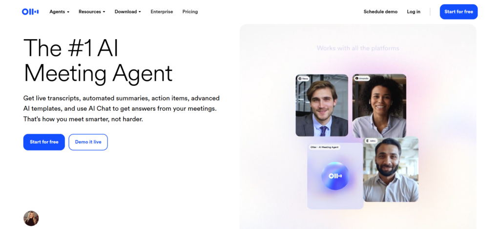 Otter.ai Free Plan — Meeting & Conversation Focus