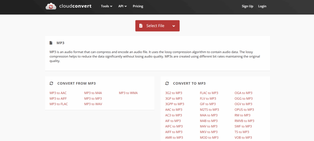 CloudConvert - Best for Quality and File-Size Control