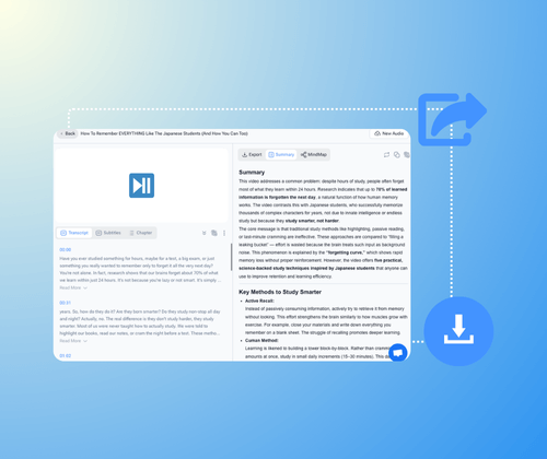 Step 3: Download Your Meeting Notes