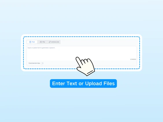 Step 1: Input Your Text