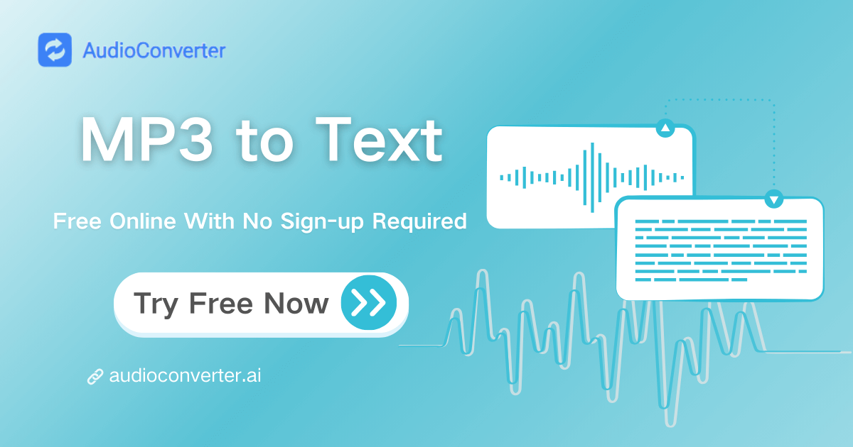 MP3 to Text Converter with AI: Free Online, No Sign-up