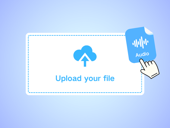 Step 1: Upload Your Speech File