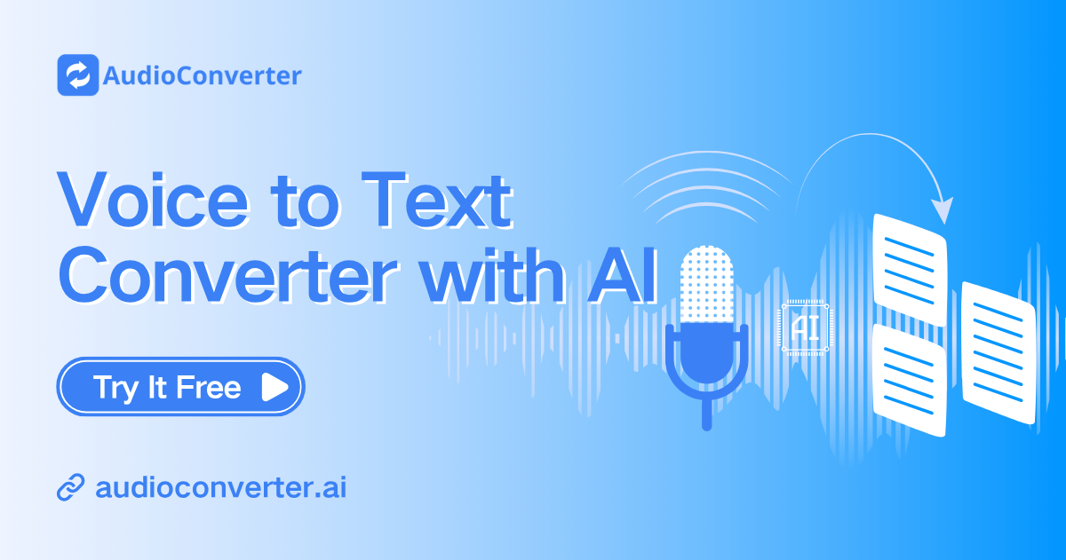 Voice to Text Converter with AI – Convert Long Voices Online